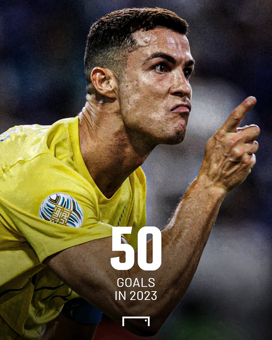 GOAL on X: "Cristiano Ronaldo scores his 50th goal in 2023 https://t.co/VrlsidYoWl" / X