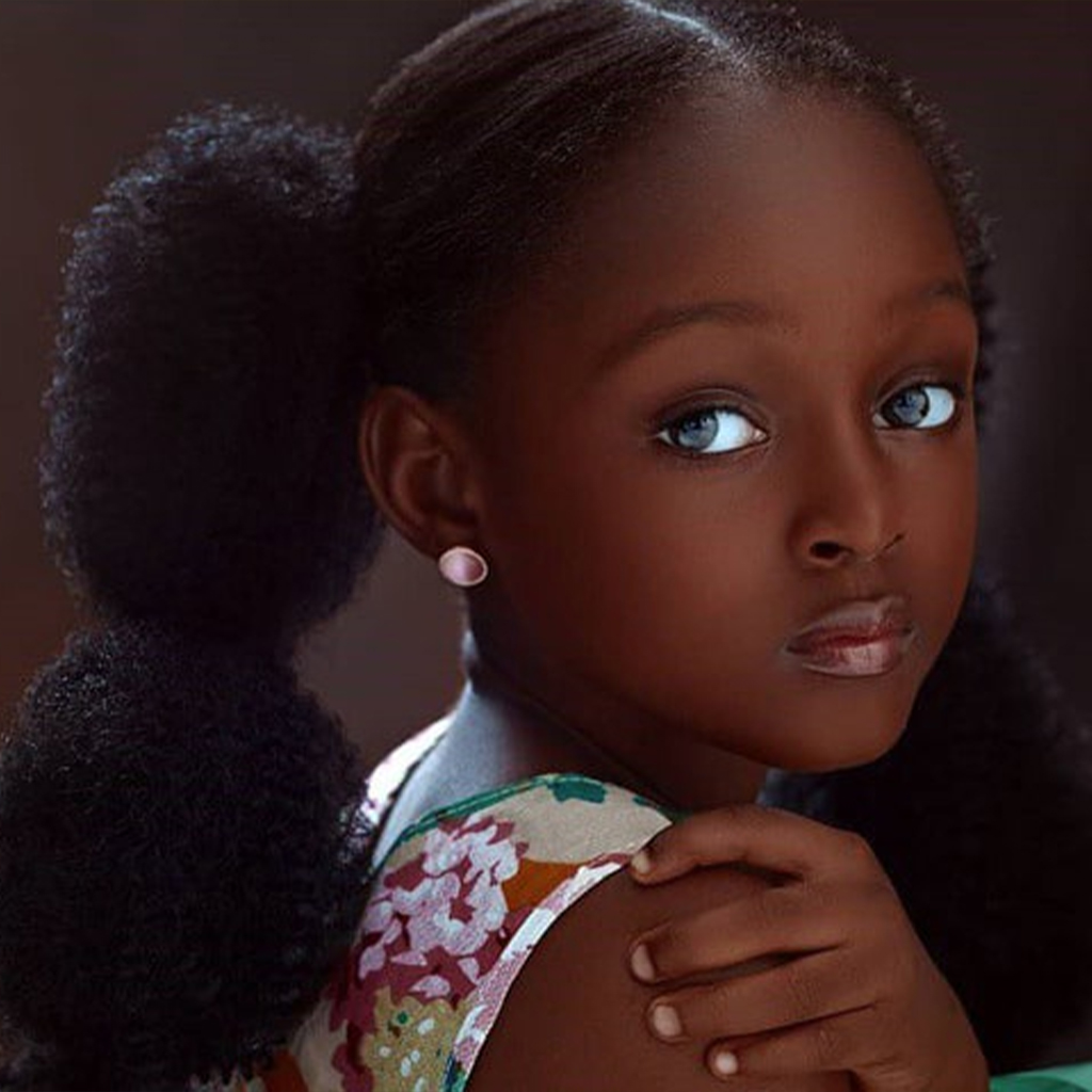 A 5-Year-Old Nigerian Is Referred to as the 'World's Most Beautiful Girl'