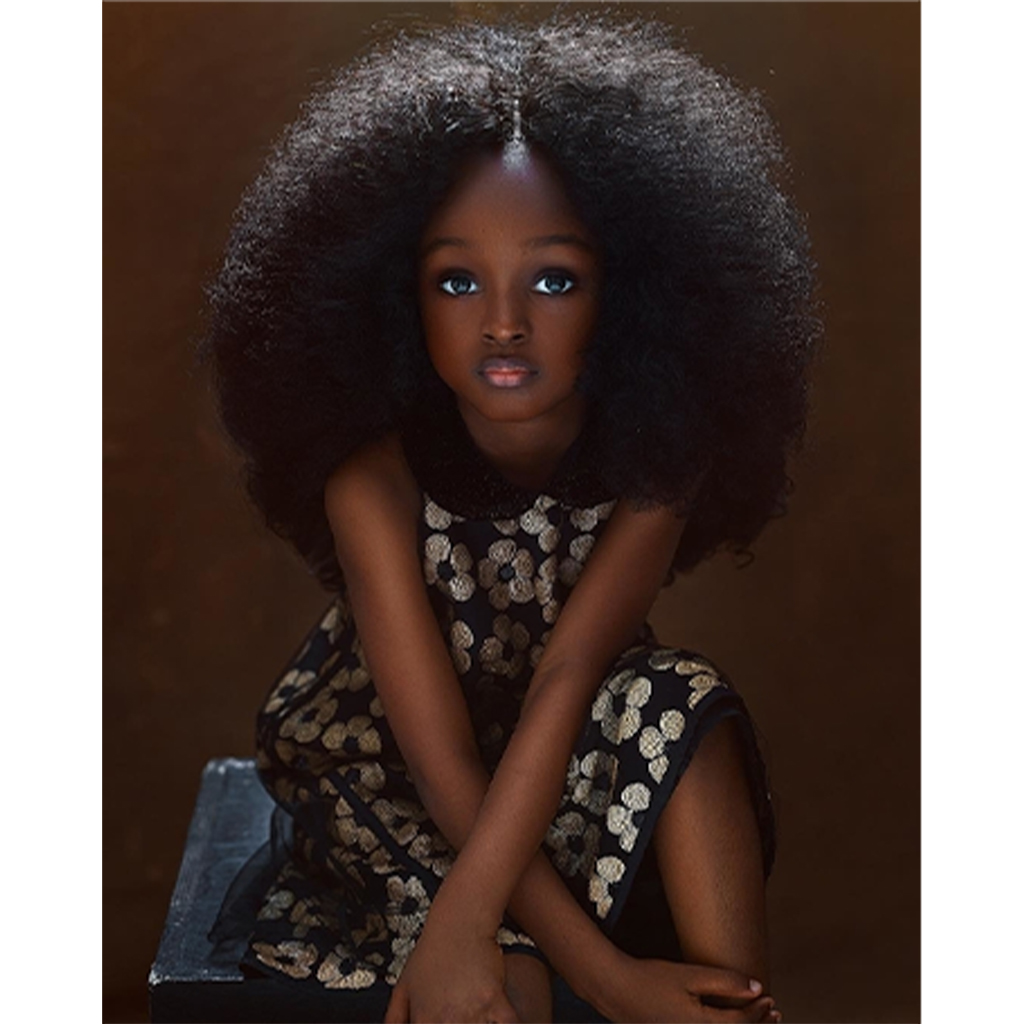 A 5-Year-Old Nigerian Is Referred to as the 'World's Most Beautiful Girl'