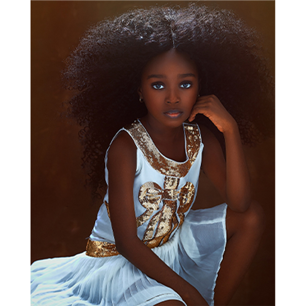 A 5-Year-Old Nigerian Is Referred to as the 'World's Most Beautiful Girl'