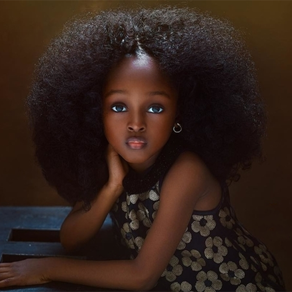 A 5-Year-Old Nigerian Is Referred to as the 'World's Most Beautiful Girl'