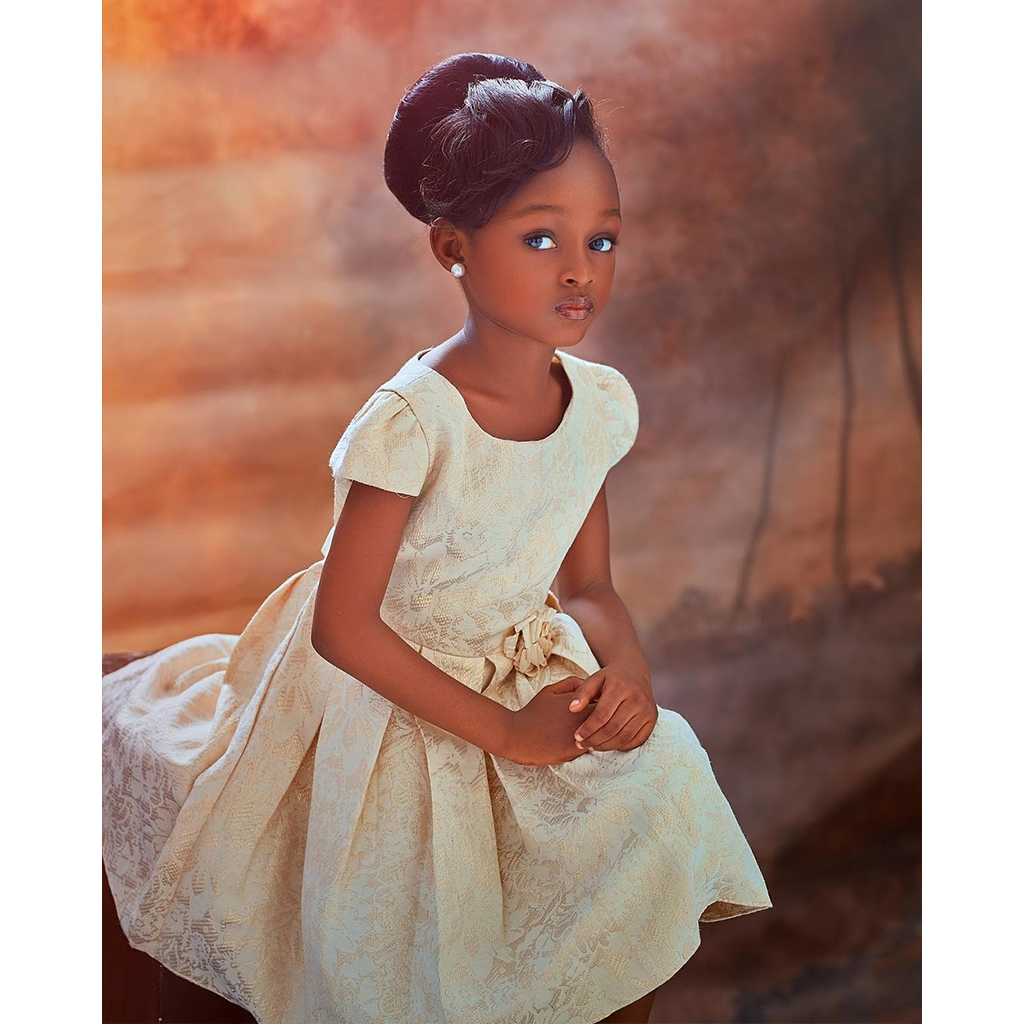 A 5-Year-Old Nigerian Is Referred to as the World s Most Beautiful Girl