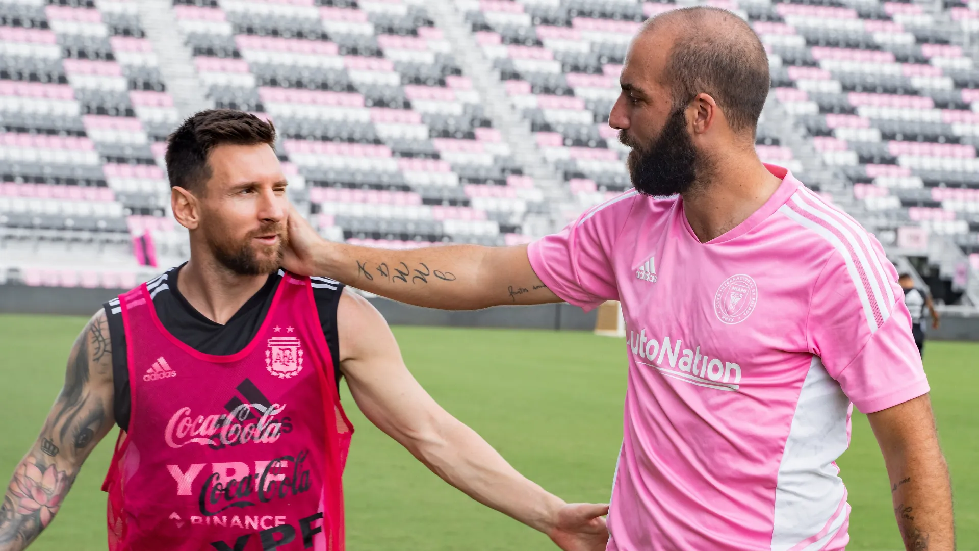 Gonzalo Higuain Lionel Messi Miami 2022