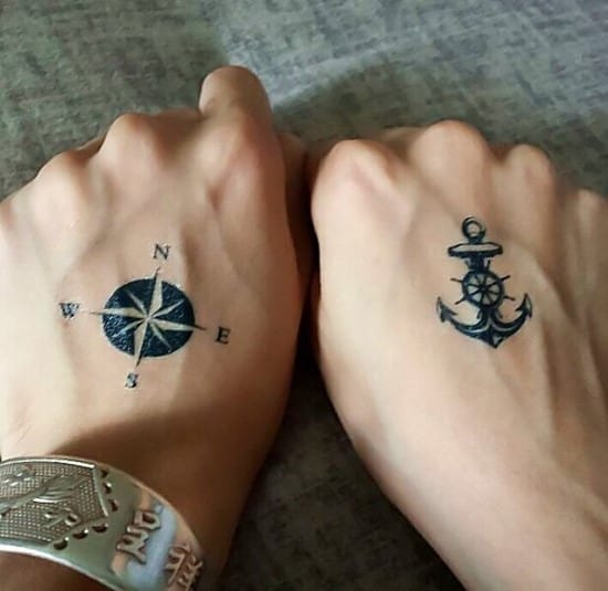 ""compass-tattoo-design18""