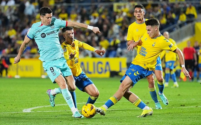 Video bóng đá Las Palmas - Barcelona: Vỡ òa phút 90+3, ngược dòng kịch tính (La Liga)